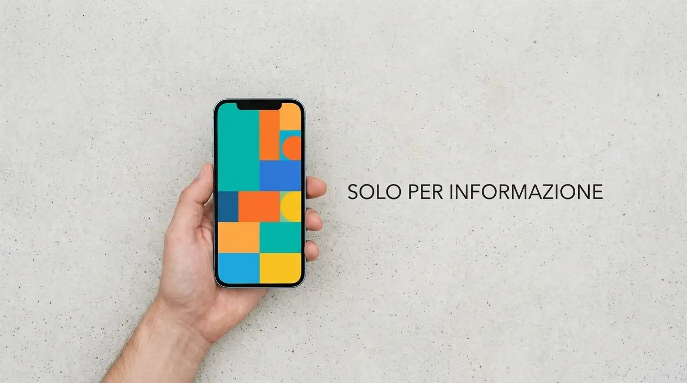 Telefono in mano rappresenta l'accesso mobile tramite PWA CHEXX