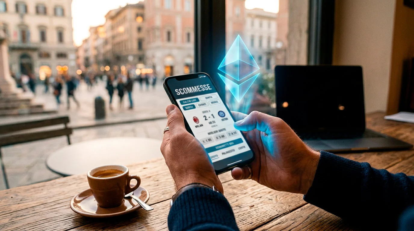 Scommesse Ethereum in Italia: guida completa su smart contract, Layer-2 e normativa ADM